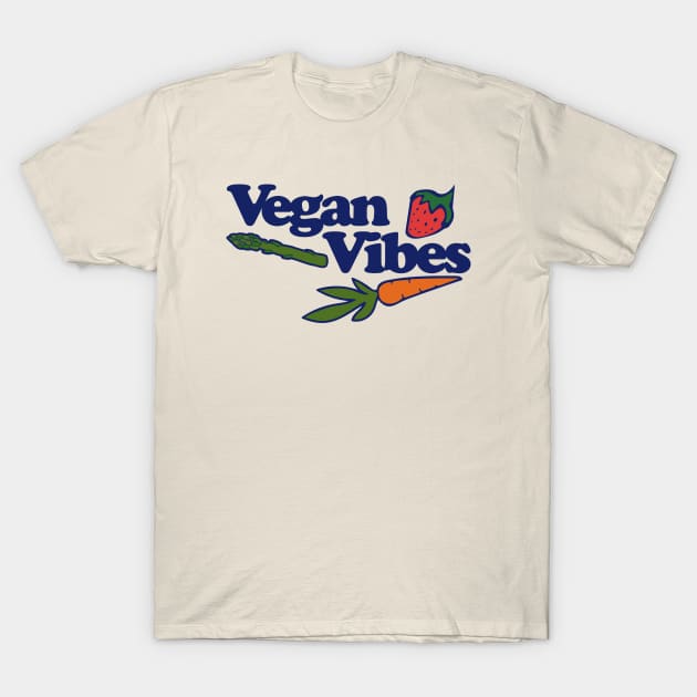 Vegan Vibes T-Shirt by bubbsnugg